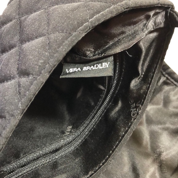 Vera Bradley Small Black Quilted Bag - Picture 5 of 6